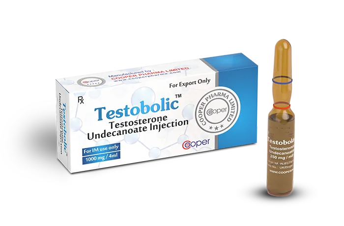 Testobolic Undecanoato de Testosterona 250mg/ml - Cooper Pharma